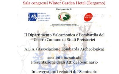 Presentazione degli atti del Convegno: La Danza degli Archetipi, Sala Congressi del Winter Garden Hotel (Bergamo) ore 17.30